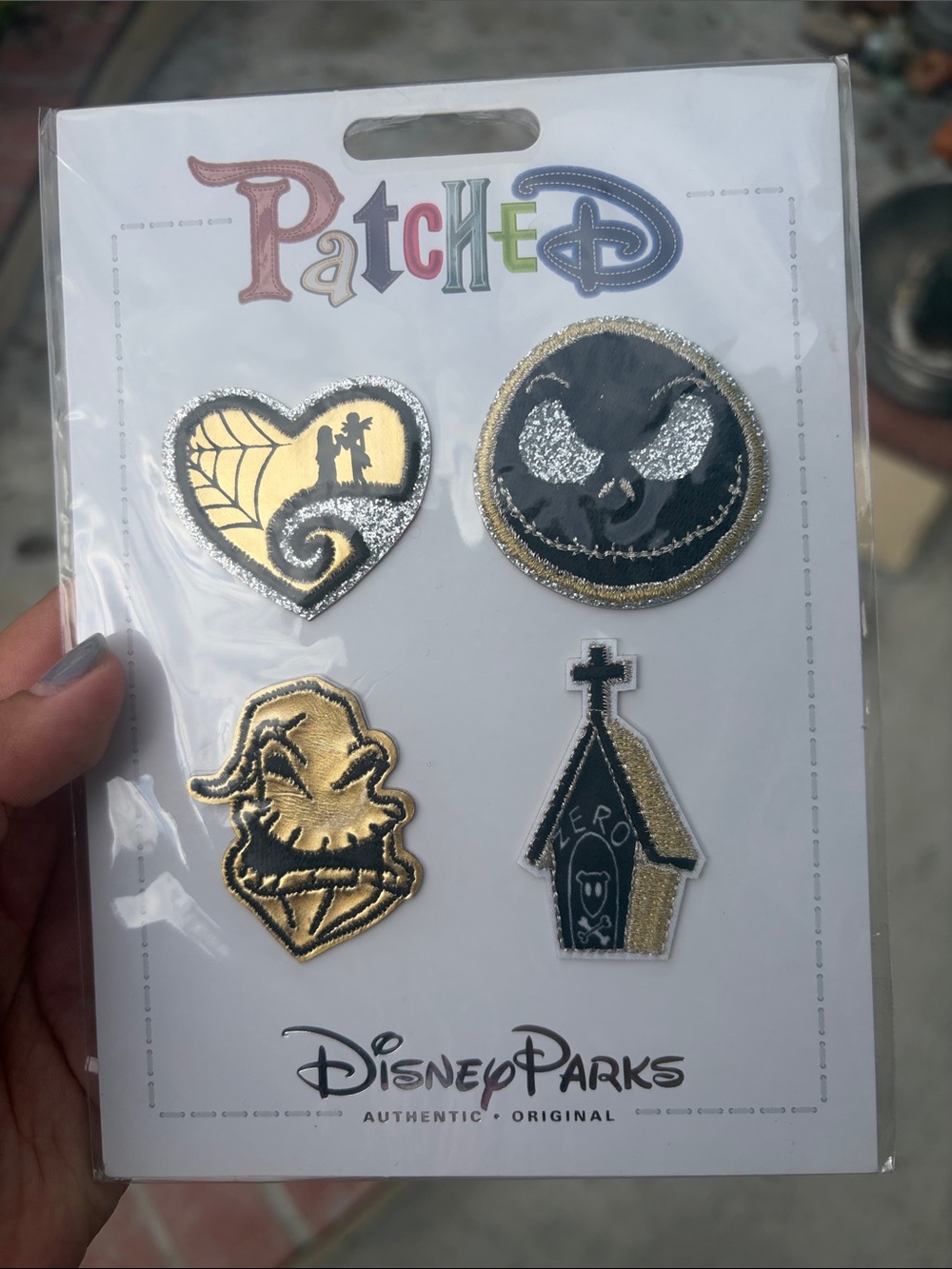 PATCHED Disney Parks The Nightmare Before Christmas 4 Pack
